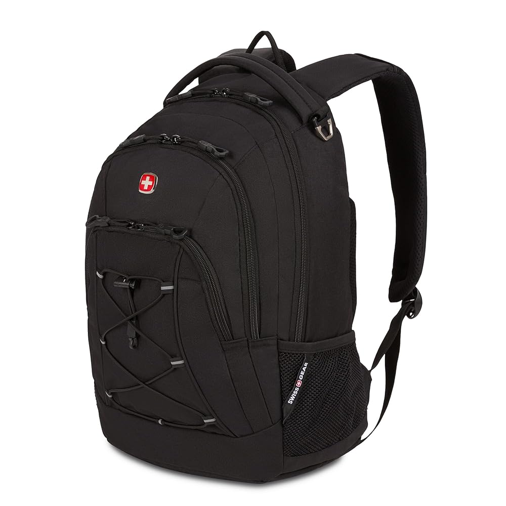 Amazon.com: SwissGear 1186 Bungee Backpack, Black, 17-Inch